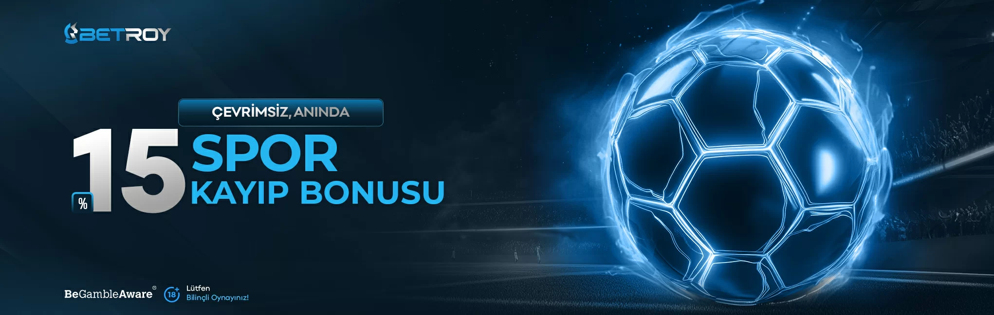 Betroy yüzde 15 spor kayıp bonusu